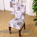 1 unid elástico spandex poliéster cubierta de la silla universal barroco vintage flores patrón hogar acogedor comedor silla asiento cubierta textiles ali-33390103